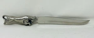Vintage Bruce Fox Bull Handle Solingen Germany Carving Knife Hand Forged - Picture 1 of 5