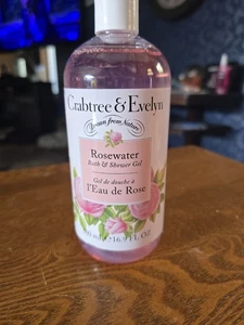 Gel de ducha de baño de agua de rosas Crabtree & Evelyn, 8,2 oz - Imagen 1 de 3