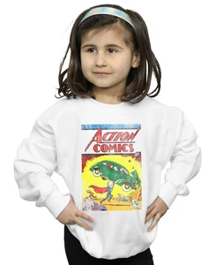 DC Comics Girls Superman Action Comics Issue 1 Cover Sweatshirt - Picture 1 of 21