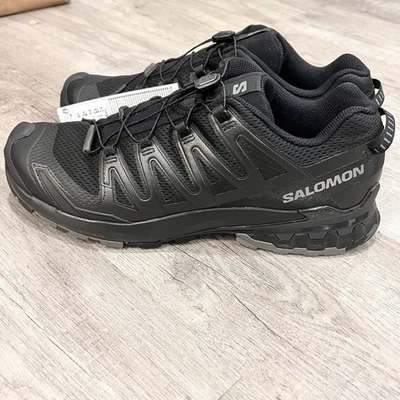 Salomon XA PRO 3D V9 - Zapatos de Trail Running/Senderismo para Hombre Negros 472718 Talla 12 Nuevos en Caja Foto 1 de 4