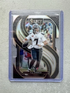 C.J. Stroud - Houston Texans - Panini Select Die Cut NFL American Football 2024 - Bild 1 von 2