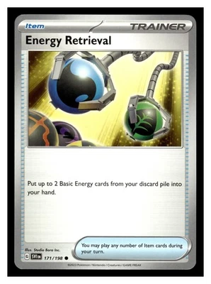 Pokemon SV01: Scarlet & Violet Base Set Energy Retrieval #171/198 Common - Image 1 of 2