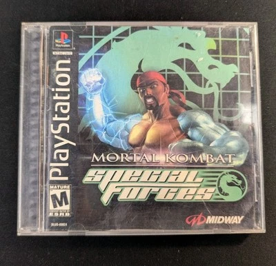 Mortal Kombat: Special Forces (PS1, 2000) Completo | Probado | Auténtico Foto 1 de 4