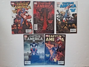 2005 Captain America Volume 5, 1-5, 1st Cameo Winter Soldier - Picture 1 of 5