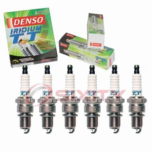 6 pc Denso Iridium TT Spark Plugs for 1974 Mercedes-Benz 280C 2.8L L6 ar - Picture 1 of 5