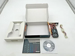 ASUS AH3450 512 MB ATI RADEON DDR2 DVI-I VGA HDMI GRAPHICS CARD NEW OPEN BOX - Picture 1 of 16