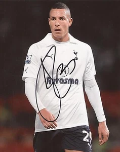 TOTTENHAM * JAKE LIVERMORE SIGNED 10x8 ACTION PHOTO+COA  - Picture 1 of 1