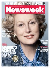 Newsweek,Meryl Streep,Margaret Thatcher,Christopher Hitchens Rupert Murdoch NEW