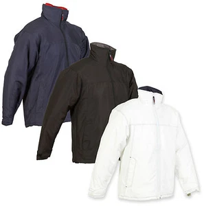 Mens US Basic Outdoor Casual Warm Winter Rain Shell Padded Coat Jacket Cagoule - Picture 1 of 12