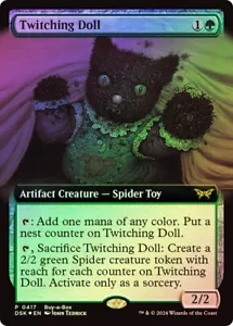 Twitching Doll (Extended Art) (Buy-A-Box) Foil Mtg Magic English - Imagen 1 de 1