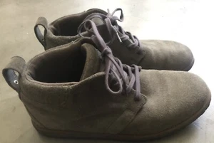 Rare Gravis Carter Men’s Sz 8.5 Bungee Cord Suede Lace Up Wallabee Shoes - Picture 1 of 9