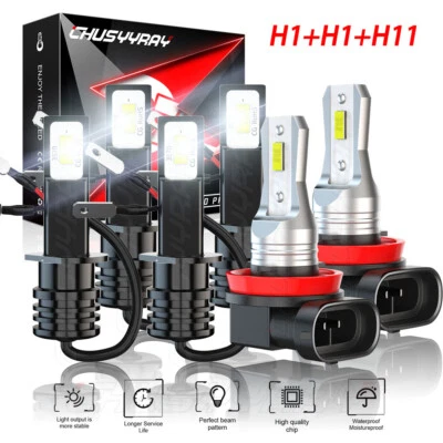 Combo faro luz alta baja + antiniebla blanco 6X FIT Jaguar X-Type 2004-2008 Foto 1 de 4