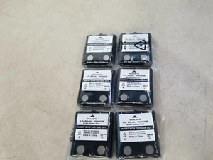 Lot of 6 - Battery Packs For Uniden Two Way Radio BP-38  - Picture 1 of 3