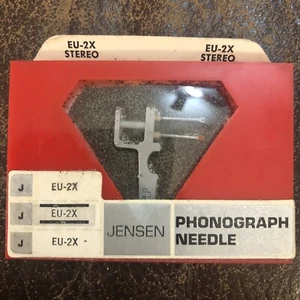 Jensen Phonograph Needle EU-2X Sapphire Tip works 4 Speeds - Picture 1 of 6