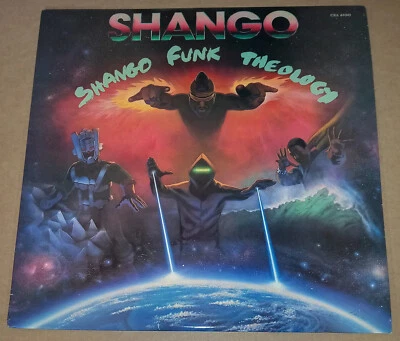 SHANGO Funk Theology LP 1984 US Celluloid Original Masterdisk - Afrika Bambaataa - Bild 1 von 4