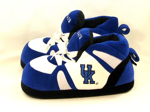 UNIVERSITY of KENTUCKY Comfy Feet UK Wildcats Sneaker Unisex Slippers Size Large Cover