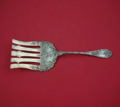 Tenedor de espárragos de plata esterlina Dauphin de Durgin-Gorham Vermeil Durgin 9 3/4" Foto 1 de 3