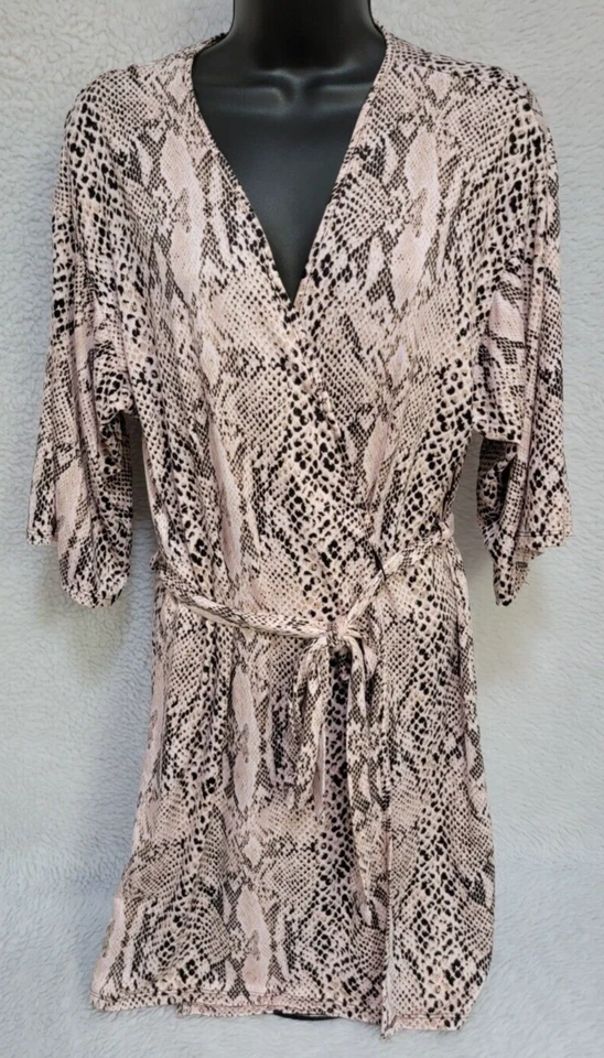 Bata para mujer Secret Treasures talla S pequeña 4/6 multicolor piel de serpiente MIRA NUEVA Foto 1 de 4
