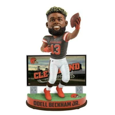Cartelera Odell Beckham Jr. Cleveland Browns Edición Especial Bobblehead NFL Foto 1 de 3