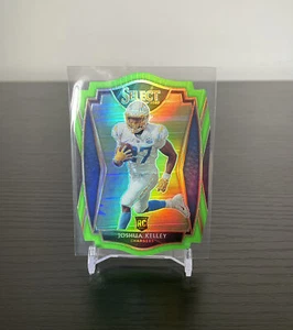 Joshua Kelley 2020 Panini Select #179 Premier Level Neon Green Die-cut Prizm RC - Picture 1 of 2