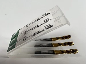 New! Lot of3, Widia GTD, M8x1.25 D5 3FL EMSS MM, 3 Flute Spiral Machine Tap, JPN - Picture 1 of 3