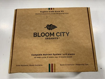 Kit de cultivo e floração de plantas orgânicas Bloom City, 4-8 plantas - Imagem 1 de 2
