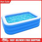 Inflatable Pool For Adult Kid, Kiddie Swimming Pool For Yard, Garden (1.1M)