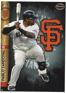 PABLO SANDOVAL FATHEAD TRADEABLES SAN FRANCISCO GIANTS REMOVABLE STICKER 2014 75 - Picture 1 of 8