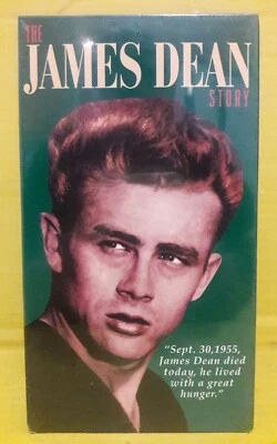 The James Dean Story - VHS Black & White Documentary Foto 1 de 3