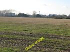 Photo 12X8 View Across Stubble Field To Industrial Estate East Worthing Th C2012