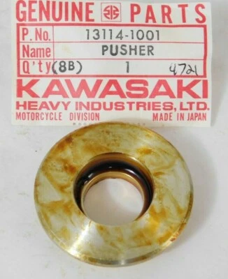 1 NOS Genuine 1974-1976 Kawasaki KX250 KX 250 Clutch Pusher Part OEM 13114-1001 - Image 1 of 3