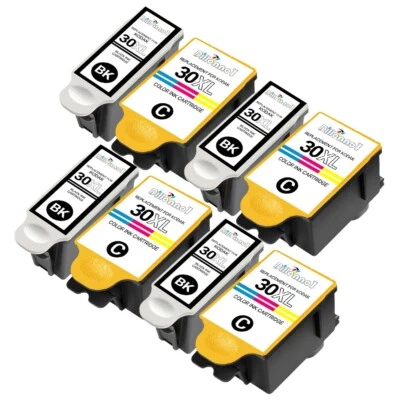 8PK For Kodak 30 XL Ink Cartridges For ESP C310 ESP 1.2 ESP C315 ESP 3.2 - Image 1 of 4
