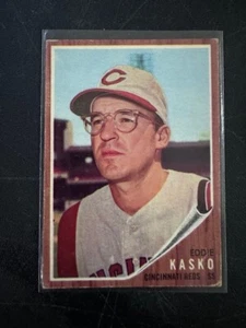 1962 TOPPS BASEBALL SET-BREAK #193 EDDIE KASKO - Picture 1 of 2