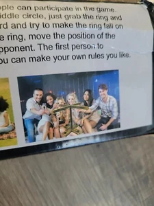 Ring Wurfspiel für Erwachsene - Haken und Ring Spielschnur - 2 bis 4 Spieler, schnell & e - Bild 1 von 4