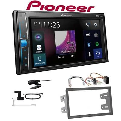 Pioneer 2-DIN Autoradio Bluetooth DAB+ für Volkswagen VW Fox Lupo alle schwarz - Bild 1 von 4