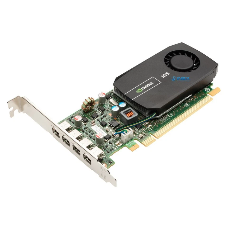 Scheda video NVIDIA NVS 510 2 GB GDDR3, PCI Express x16, Ricondizionato - Immagine 1 di 2