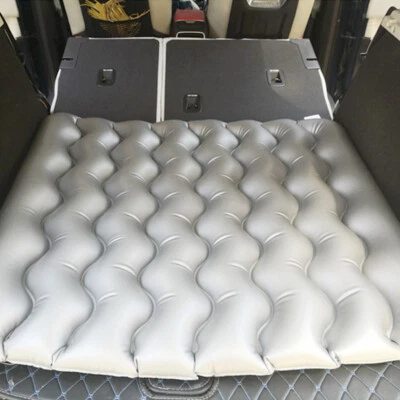 Car SUV Travel Bed Inflatable Backseat Lawn Air Heightening Pad Sleep Fill Mat - Image 1 of 4