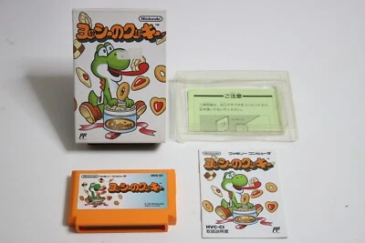 Yoshi's Cookie Nintendo Famicom NES Japanese Ver. in Box w/ Manual / Retro Game - Image 1 of 4