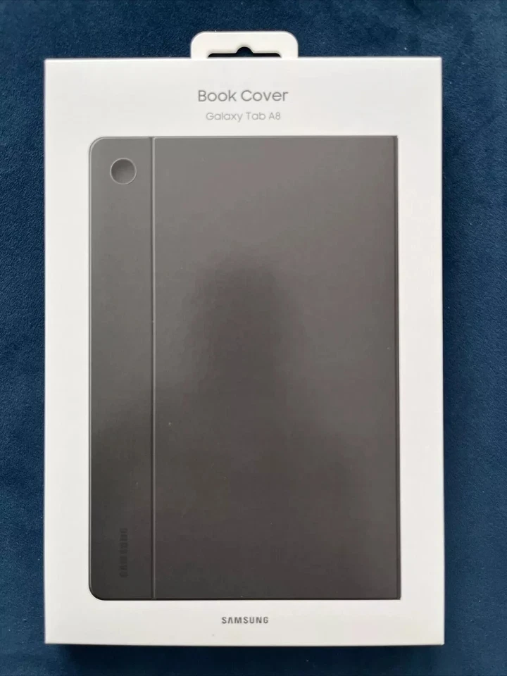 Genuine Samsung Galaxy Tab A8 Book Tablet Cover Grey EF-BX200PJEGWW NEW Sealed - Image 1 of 1