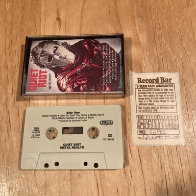 Quiet Riot  Metal Health CASSETTE TAPE 1st US issue ozzy osbourne twisted sister - Image 1 of 3
