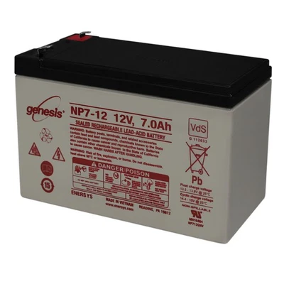 Enersys Genesis 12V 7Ah Replacement Battery for BB BP7.2-12 - Image 1 of 4