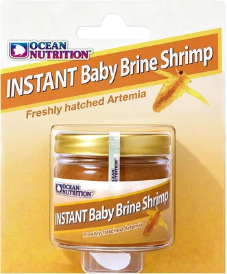 Instant Baby Brine Shrimp Eggs 0.7Oz (20G) in Saline Solution, Fish Tank Fry, Be - Image 1 of 4