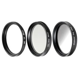 Juego 46mm Filtro UV + POL + Filtro Gradiente Gris 46mm - Imagen 1 de 9