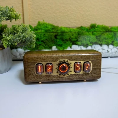 Nixie Tube Clock Pulsar IN-12 + Decatron - Image 1 of 4