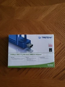 Trendnet TEW-424UB 54Mbps Wireless G USB 2.0 Adapter - Bild 1 von 3