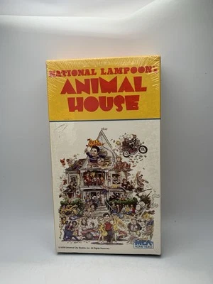 National Lampoons Animal House VHS 1988 Sealed Watermarks Early  Side Barcode - Image 1 of 4