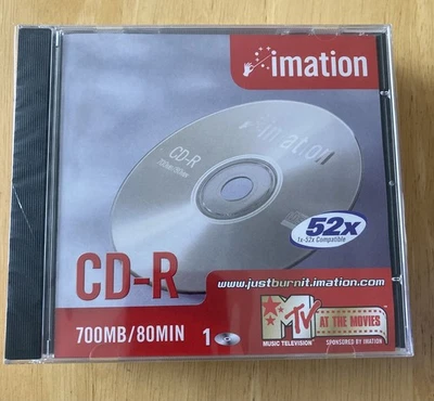 4x Imation CD-R 700mb - 80min Recordable CDs 52x Speed - New & Sealed - Image 1 of 4