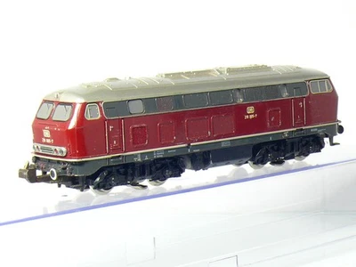 Trix Express 2259 H0 DC Diesellok BR 218 005-7 der DB, Metallguss, altrot - Bild 1 von 4