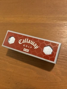 Callaway Golf HX rot Golfbälle Menge 3 NEU UNBENUTZT KOSTENLOSER VERSAND - Bild 1 von 4