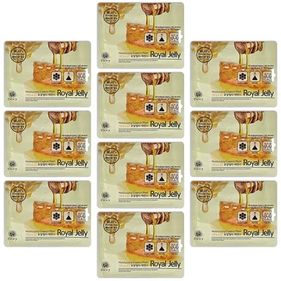 10pcs Royal Jell Essence Face Mask Sheets Korean Best Facial Mask Pack Made Kore - Image 1 of 4